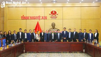 Tập đoàn sản xuất linh kiện điện tử là đối tác của Goertek Vina đến khảo sát đầu tư tại Nghệ An