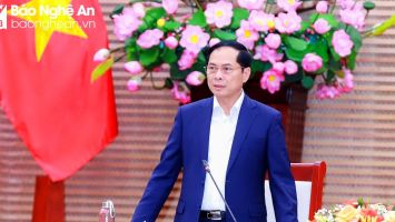 Bộ Ngoại giao làm việc với Ban Thường vụ Tỉnh ủy Nghệ An về công tác hội nhập quốc tế, đối ngoại địa phương