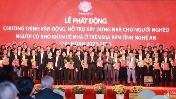 Nghệ An: Tăng cường sự lãnh đạo của Đảng đối với công tác vận động, hỗ trợ xây dựng, sửa chữa nhà cho người nghèo