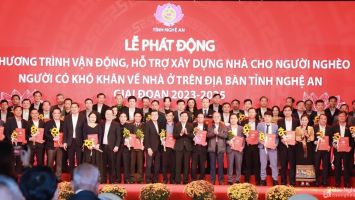 Nghệ An: Gần 518 tỷ đồng hỗ trợ xây dựng nhà cho người nghèo, người có hoàn cảnh khó khăn về nhà ở