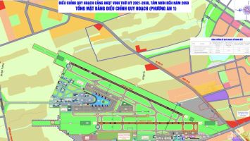 Nghệ An: Thống nhất phương án đầu tư, vị trí xây dựng nhà ga, đường cất, hạ cánh số 2 tại Cảng Hàng không quốc tế Vinh