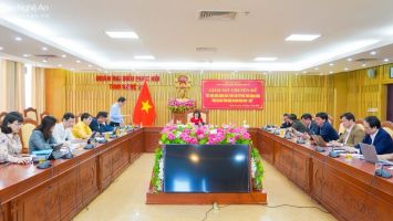 Đoàn Đại biểu Quốc Hội tỉnh làm việc với các sở liên quan đến thực hiện chính sách, pháp luật về phát triển năng lượng