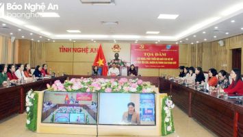 1.500 đại biểu dự tọa đàm về xây dựng, phát triển đội ngũ cán bộ nữ đáp ứng yêu cầu, nhiệm vụ trong giai đoạn mới