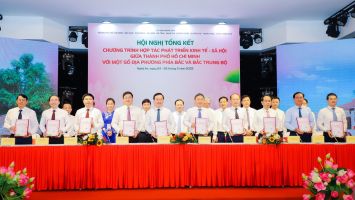 Thành phố Hồ Chí Minh và 9 tỉnh phía Bắc, Bắc Trung bộ ký thoả thuận hợp tác phát triển đến năm 2025