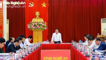 Ban Thường vụ Tỉnh ủy Nghệ An thông qua chủ trương đầu tư tổ hợp nhà máy hơn 1.128 tỷ đồng tại thị xã Thái Hòa