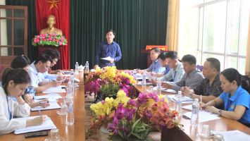 Thường trực HĐND huyện Quỳnh Lưu giám sát kết quả giải quyết tình trạng lấn chiếm đất đai tại xã Quỳnh Mỹ