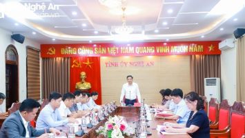 Chuẩn bị chu đáo Hội nghị đối thoại giữa Thường trực Tỉnh ủy Nghệ An với lãnh đạo quản lý cấp phòng và chuyên viên