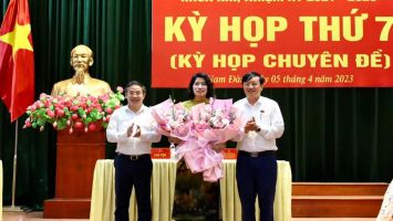 Nam Đàn có tân Chủ tịch HĐND huyện nhiệm kỳ 2021 - 2026