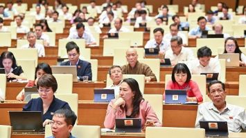 Hôm nay, Quốc hội thảo luận ở hội trường về tình hình kinh tế-xã hội và ngân sách nhà nước