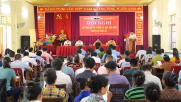 Cử tri Tương Dương đề nghị giải quyết dứt điểm những tồn tại liên quan đến thuỷ điện