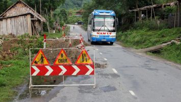 Sở Giao thông vận tải trả lời cử tri khối 1, thị Trấn Mường xén, huyện Kỳ Sơn về mở rộng cống thoát nước trên đường quốc lộ 7A