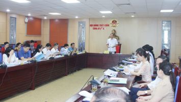 Thẩm tra một số dự thảo nghị quyết trình HĐND tỉnh