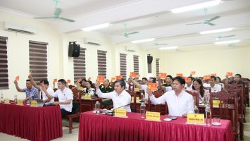 HĐND thị xã Hoàng Mai khóa III tổ chức thành công kỳ họp thứ 8