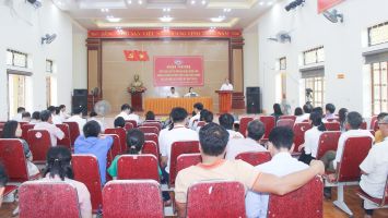 Cử tri thị xã Hoàng Mai kiến nghị với đại biểu Quốc hội nhiều vấn đề liên quan đến lĩnh vực đất đai