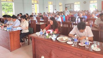 Đại biểu HĐND tỉnh tiếp xúc cử tri cụm xã Hùng - Hoàng - Trường và cụm xã Hải - Mỹ - Hồng - Phong tại xã Diễn Hoàng và xã Diễn Hải, huyện Diễn Châu