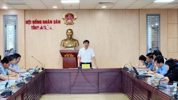 Ban Kinh tế - Ngân sách HĐND tỉnh thẩm tra nội dung chuẩn bị cho kỳ họp thứ 15