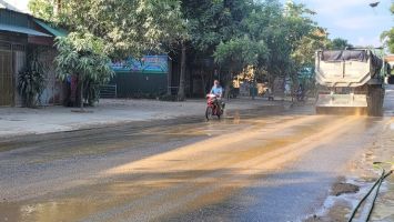 Sở Giao thông vận tải trả lời cử tri thị trấn Hưng Nguyên, huyện Hưng Nguyên về hoàn thành tuyến mương thoát nước tuyến Tỉnh lộ 542C