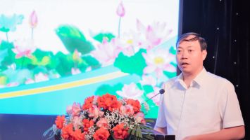 Phát biểu khai mạc Hội nghị trao đổi về công tác bảo tồn, phát huy giá trị văn hoá truyền thống của các dân tộc thiểu số gắn với phát triển du lịch, dịch vụ trên địa bàn tỉnh