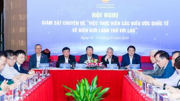 Tiếp tục thực hiện hiệu quả các Điều ước quốc tế về biên giới lãnh thổ giữa Việt Nam với Lào