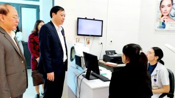 Khảo sát tình hình tổ chức và hoạt động của Bệnh viện Da liễu Nghệ An