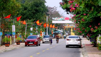 Những hình ảnh đẹp ở các xã nông thôn mới kiểu mẫu của Nghệ An