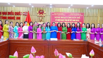 Tổ chức chuỗi hoạt động kỷ niệm 94 năm Ngày thành lập Hội Liên hiệp Phụ nữ Việt Nam và 14 năm Ngày Phụ nữ Việt Nam