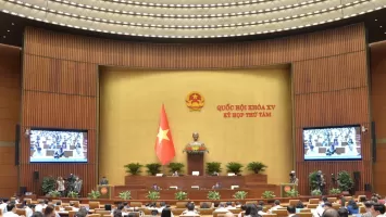 Kỳ họp thứ Tám, Quốc hội Khóa XV bắt đầu tuần làm việc thứ hai