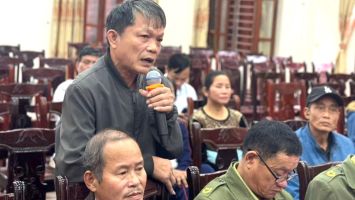 Quan tâm đến tu sửa đường giao thông tại xã Nghi Thịnh, huyện Nghi lộc