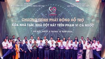 Phát động hỗ trợ xóa nhà tạm, nhà dột nát trên phạm vi cả nước