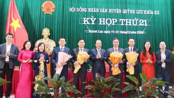 Quỳnh Lưu bầu chủ tịch HĐND và Chủ tịch UBND huyện