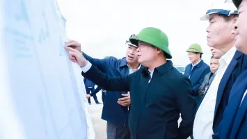 Bí thư Tỉnh ủy Thái Thanh Quý kiểm tra tiến độ một số dự án trọng điểm về giao thông và an ninh năng lượng quốc gia trên địa bàn tỉnh