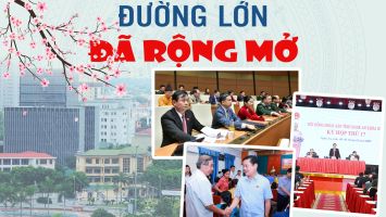 Đường lớn đã rộng mở