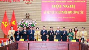 Phối hợp chặt chẽ để thực hiện nhiệm vụ chính trị đạt kết quả tốt nhất