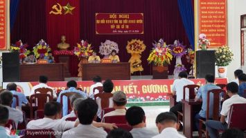 Đại biểu HĐND tỉnh tiếp xúc cử tri tại Diễn Châu