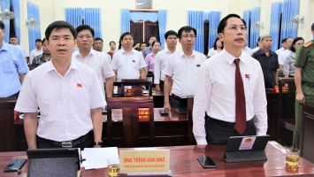 HĐND huyện Thanh Chương tổ chức Kỳ họp thứ 11 thông qua Nghị quyết sắp xếp đơn vị hành chính cấp xã