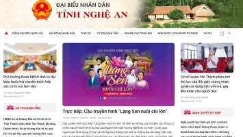 Trang TTĐT Đại biểu nhân dân tỉnh Nghệ An: Vượt 3,5 triệu lượt truy cập trong 4 tháng đầu năm 2024
