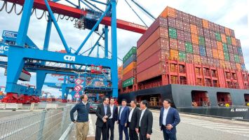 Bí thư Tỉnh ủy Thái Thanh Quý khảo sát, trao đổi kinh nghiệm về phát triển, vận hành cảng tại Hamburg, CHLB Đức