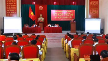 HĐND huyện Quỳnh Lưu thông qua chủ trương đầu tư 4 dự án sử dụng vốn đầu tư công