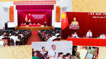 Tiếp tục nâng cao chất lượng, hiệu quả kỳ họp của HĐND tỉnh Nghệ An