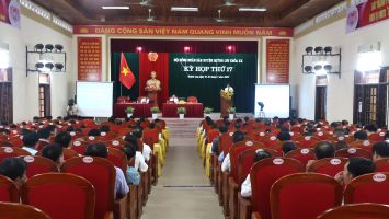 Khai mạc Kỳ họp thứ 17 HĐND huyện Quỳnh Lưu khóa XX, nhiệm kỳ 2021 - 2026