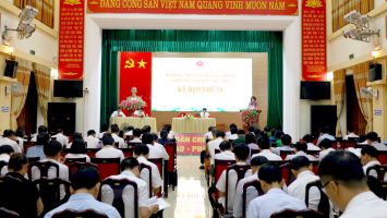 Nam Đàn: Tổ chức thành công Kỳ họp thứ 14 HĐND huyện khoá XXI