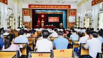 Tân Kỳ tiếp tục đẩy nhanh tiến độ thi công 1 số công trình trọng điểm trên địa bàn