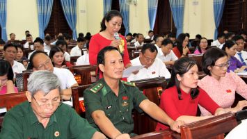 HĐND huyện Thanh Chương: Chất vấn nội dung “Vi phạm hành lang an toàn giao thông, nguyên nhân, trách nhiệm và giải pháp trong thời gian tới”