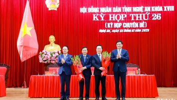 Nghệ An có tân Chủ tịch UBND tỉnh