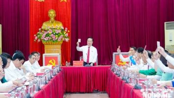 Hội nghị lần thứ I, Ban Chấp hành Đảng bộ tỉnh Nghệ An khóa XX, nhiệm kỳ 2025 - 2030