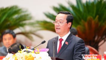 Khơi dậy mọi tiềm năng, thế mạnh, quyết tâm đổi mới mạnh mẽ, đưa Nghệ An phát triển lên tầm cao mới *