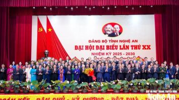 Danh sách Ban Chấp hành Đảng bộ tỉnh Nghệ An khóa XX, nhiệm kỳ 2025 - 2030