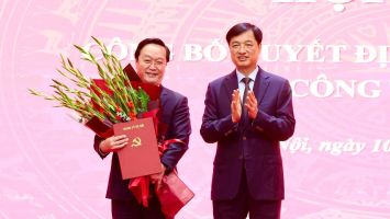 Ông Nguyễn Đức Trung làm Phó Bí thư Thành ủy Hà Nội