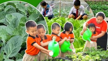 Vườn trường – Lớp học không mái che của tương lai