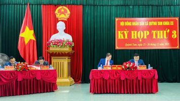 HĐND xã Quỳnh Tam tổ chức kỳ họp thứ 3 HĐND xã khóa I, nhiệm kỳ 2021 - 2026